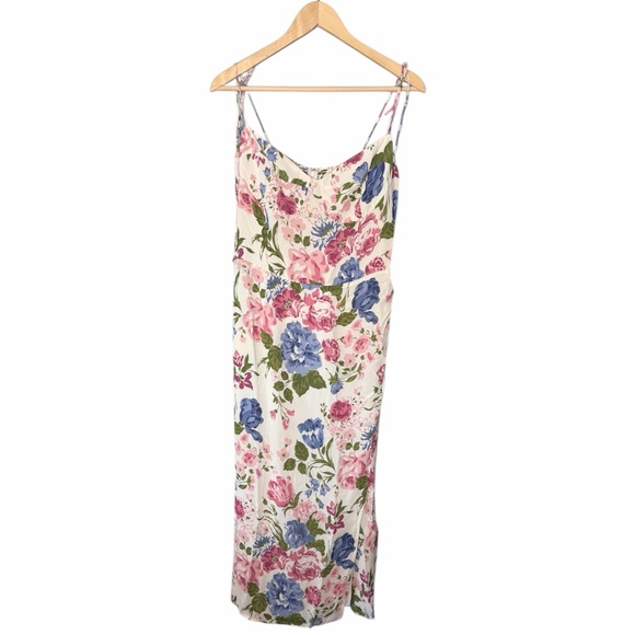 NWT Reformation Kourtney Dress - Donna Floral - Picture 5 of 14